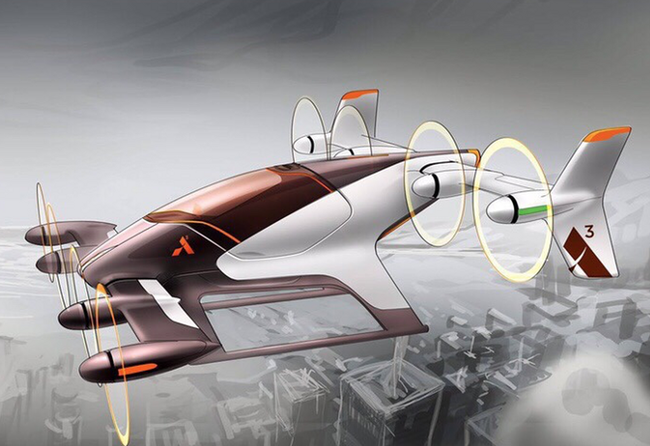Flying car from Airbus in 2017